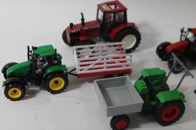 Various late 20thC Britain's and others plastic tractors - 3