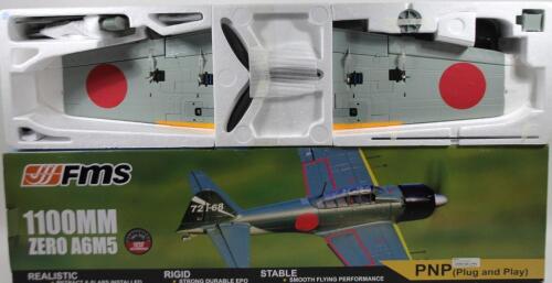 A New Feature 1100MM Zero A6M5 remote controlled plug and play aeroplane. (boxed)