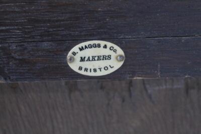 An early 20thC oak open bookcase - 2