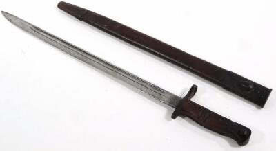 An American Remington 1913 bayonet