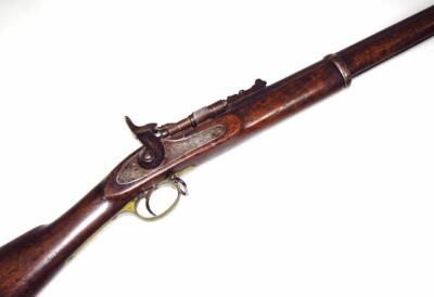 A 19thC Enfield Snider three band rifle