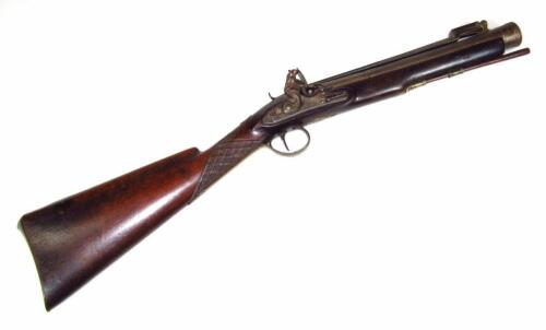 A late 18th/early 19thC flintlock Blunderbuss