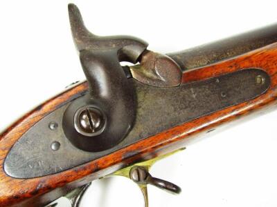 A 19thC Enfield two band constabulary carbine percussion rifle - 2