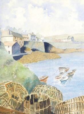 Duncan J Russell. A view of Coverack