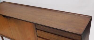 A 1960s Afromosia or African teak sideboard - 2