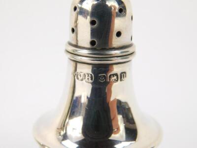 A George VI silver sugar sifter - 6