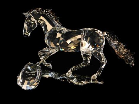 A Swarovski figure of an Esperanza Horse