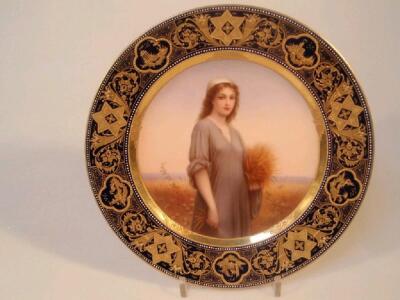 A fine Vienna porcelain cabinet plate