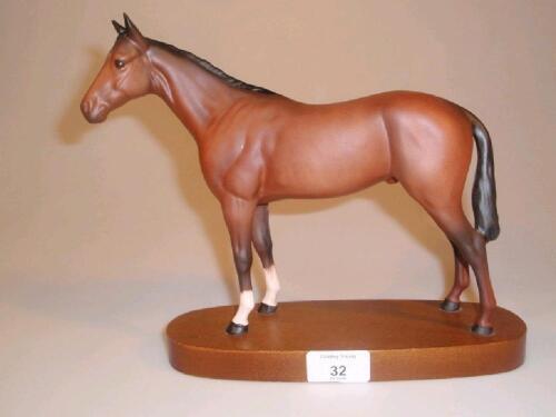 A Royal Doulton model of a horse