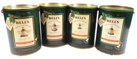 Four Bells Whisky decanters