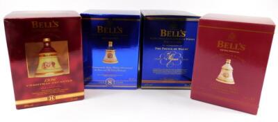 Four Bells whiskey decanters