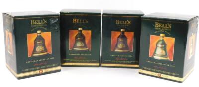 Four Bells Whisky decanters