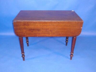 A Victorian mahogany Pembroke table