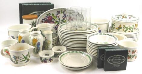 A large quantity of Portmeirion dinner ware