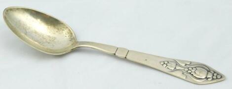 A Georg Jensen sterling spoon