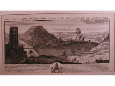 By and after Sam and Nat Buck. The South View of Belvoir Castle; the East - 2