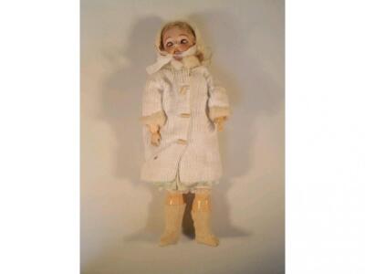 A Simon and Halbig K & R bisque head doll