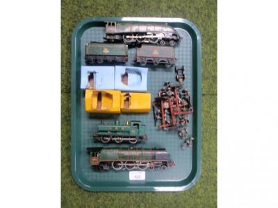 Three 00 gauge locomotives etc