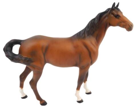 A Beswick matt glazed model of a horse