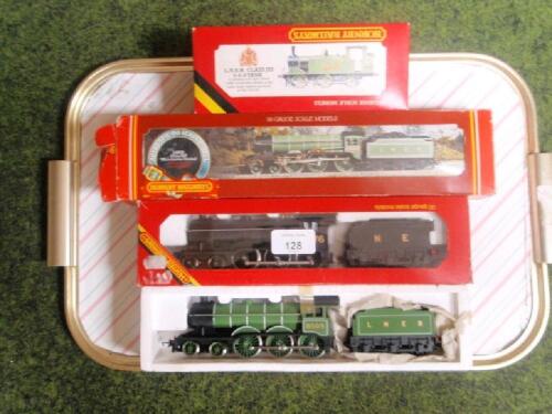 Four Hornby 00 gauge locomotives