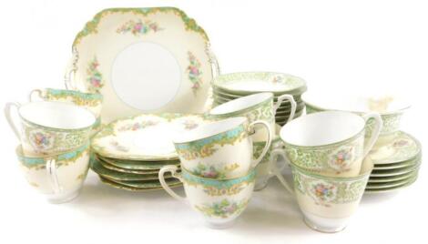 A Noritake part tea service