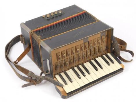 A piano accordion