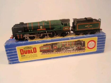 Hornby Dublo Dorchester locomotive and tender