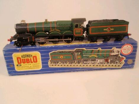 Hornby Dublo 'Ludlow Castle' locomotive and tender No. 3221