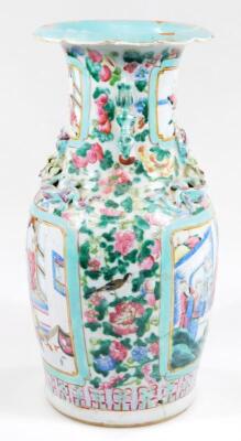 A 19thC Chinese famille rose vase - 2