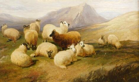 Thomas Sidney Cooper (1803-1902). Sheep on a moor