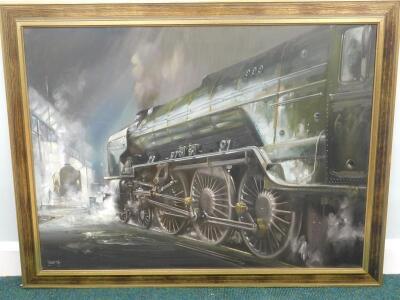 David Weston (1935-2011). 'Blue Peter' in York Roundhouse - 2