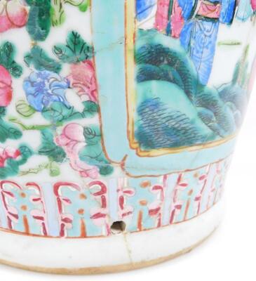 A 19thC Chinese famille rose vase - 12