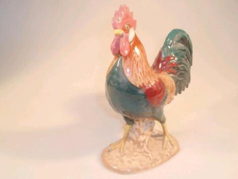 A Beswick figure of a leghorn cockerel