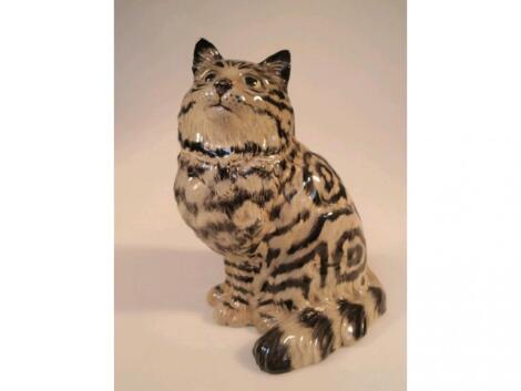 A Beswick model of a cat