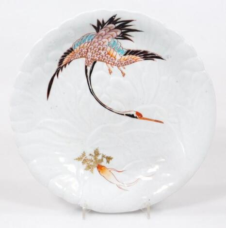 A Japanese Arita saucer dish