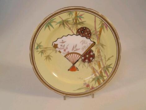 A Minton cabinet plate in the Japanese taste