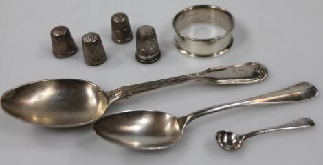 Various silver