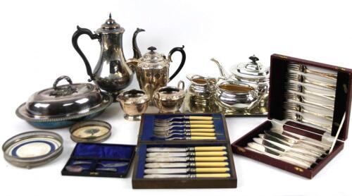 Various silver plate