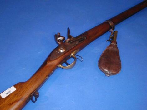 An antique Flintlock musket