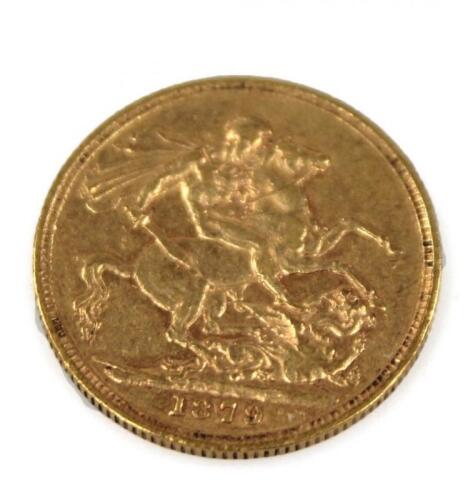 A Victorian gold full sovereign