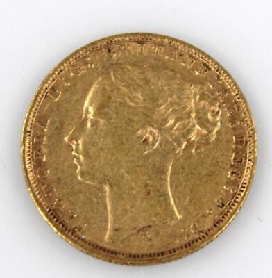 A Victorian gold full sovereign - 2