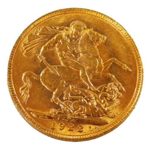 George V gold full sovereign