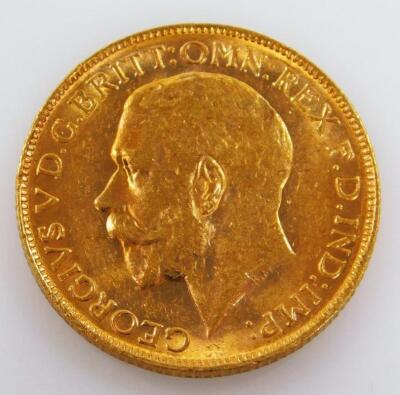 George V gold full sovereign - 2