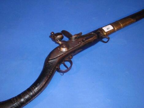 19thC Flintlock musket