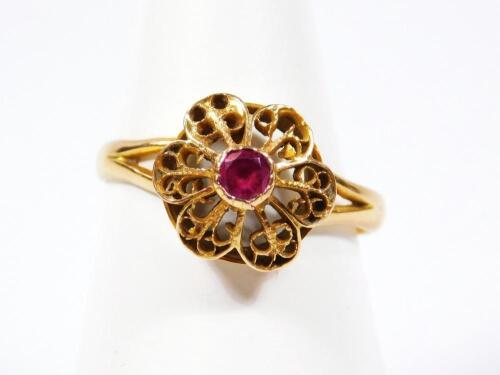 A dress ring