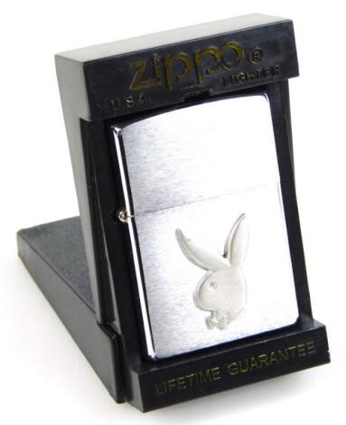 A Zippo Playboy Bunny lighter