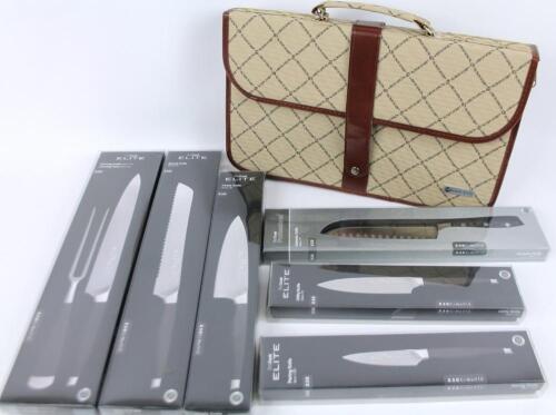 A Waltmann cased knife set