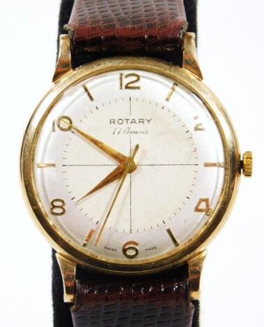A mid 20thC gentleman's Rotary wristwatch