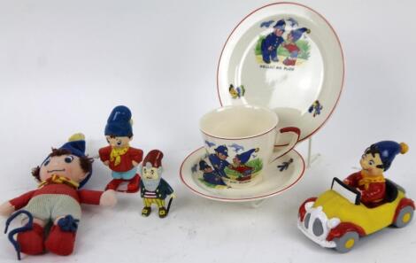 A Noddy pottery trio