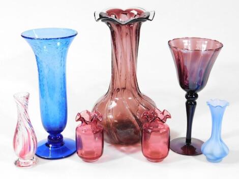 Various studio glassware